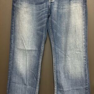 BKE Tyler Straight Blue Denim